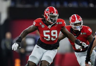 Georgia OT Broderick Jones declares for 2023 NFL draft