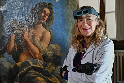 Censored woman painter Artemisia laid bare in restoration