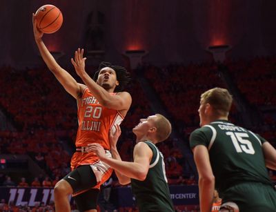 Michigan State basketball loses to Illinois on the road after holding second half lead