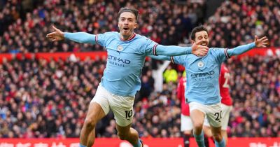 'Instant impact' - Man City fans react as supersub Jack Grealish scores vs Manchester United