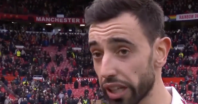 What Bruno Fernandes told Manchester United teammates before Man City win