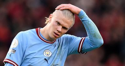 Man City told they were "better team without Erling Haaland" after painful Man Utd loss