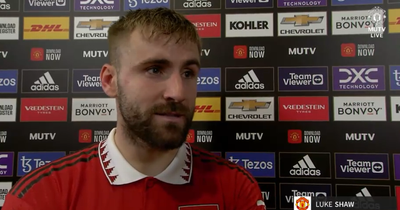 Luke Shaw explains how Manchester United stopped Erling Haaland in Man City win