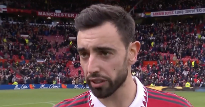 Bruno Fernandes explains 'offside' Man Utd goal as Man City fume at derby decision