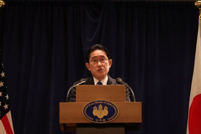 Kishida says G7 should show strong will on Russia's Ukraine invasion