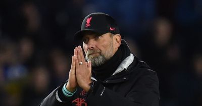Jurgen Klopp apologises to Liverpool fans with full-time gesture after Brighton defeat