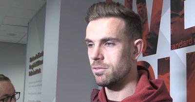 Jordan Henderson opens up on "low" dressing room feelings after Liverpool lose again