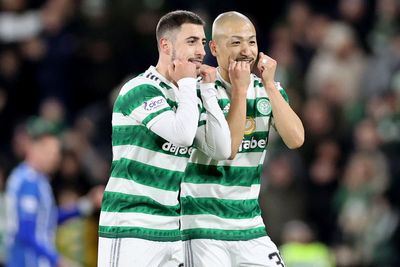 Daizen Maeda and Giorgos Giakoumakis on target as Celtic reach Viaplay Cup final