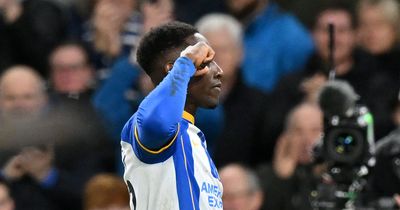 Danny Welbeck mimics Marcus Rashford as Liverpool destroyed by Brighton