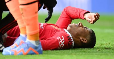 Manchester United player Marcus Rashford addresses injury concern vs Man City