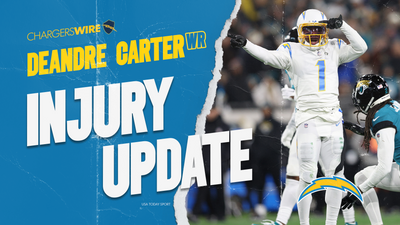 Chargers WR DeAndre Carter questionable to return vs. Jaguars