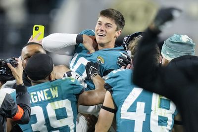 Hear the joyous radio call as the Jaguars complete an epic comeback against the Chargers