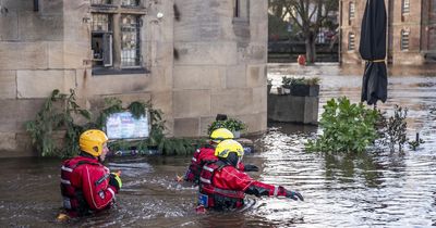 Roads closed as parts of UK face heavy showers and blustery winds