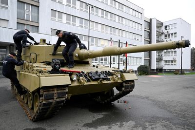 Repaired German Leopard tanks for Ukraine ready in 2024 at earliest, armsmaker says