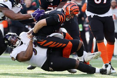 Ravens bring NFL’s longest active streak for multiple sacks in a game into Wild Card matchup vs. Bengals