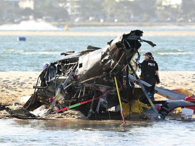 Ten-year-old chopper crash survivor awake