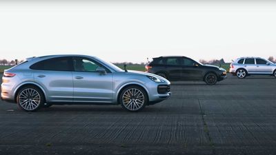 Generations Of Porsche Cayenne Drag Race To Show That Newer Is Better