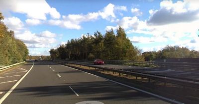 Driver, 32, dies after horror crash on M9 as cops lock down Scots motorway