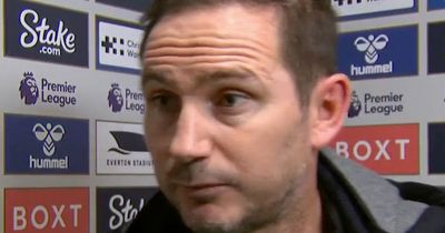 Frank Lampard admits he's "not a miracle worker" as Everton legend calls on him to quit