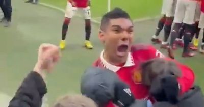 Casemiro's wild reaction to Marcus Rashford goal sums up what Man Utd fans know about him