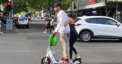 Nick Kyrgios could be in hot water after riding scooter without helmet in Melbourne