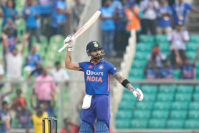 Virat Kohli’s unbeaten 166 leads India to record ODI runs win against Sri Lanka