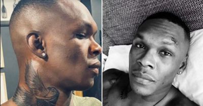 UFC star Israel Adesanya shows off new tattoo but won't explain meaning