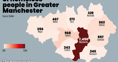 “A cold doorway or a grotty hostel is not a home” - last year more than 11,000 were homeless in Greater Manchester