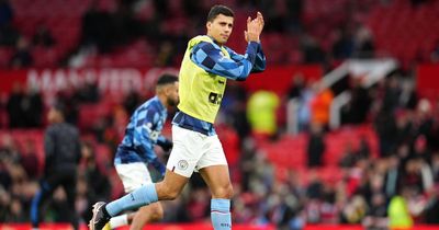 Rodri disagrees with Pep Guardiola about Man City Premier League title chances after Manchester United defeat