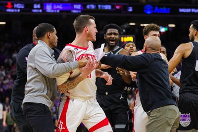 Jalen Green, Jae’Sean Tate suspended by NBA for leaving Rockets’ bench