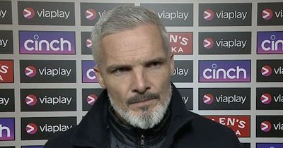 Jim Goodwin offers no Aberdeen red card excuse as Anthony Stewart's 'rush of blood to the head' in Rangers loss lamented