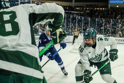 Gallery: Michigan State hockey takes down Penn State in overtime