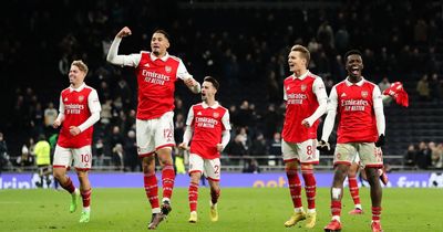 What Arsenal players did in the dressing room after North London Derby win vs Tottenham