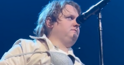 Lewis Capaldi fan throws bra on stage during first show of tour and his reaction left crowd in stitches