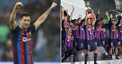 Robert Lewandowski fires Barcelona to Spanish Super Cup vs Real Madrid - 5 talking points