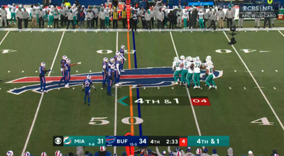 The Dolphins’ abysmal play clock management on their final drive had NFL fans going nuts