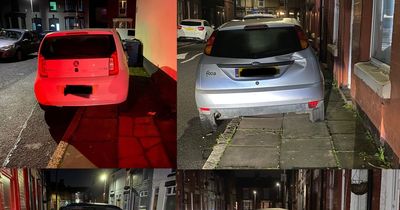 Police shame 'poor parking' on streets of Merseyside