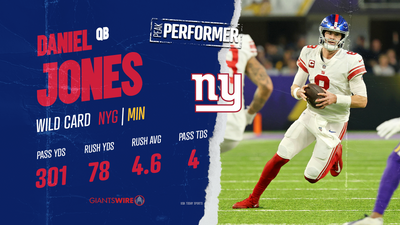 Giants vs. Vikings Player of the Game: Daniel Jones