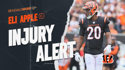Bengals CB Eli Apple suffers injury in playoff game vs. Ravens