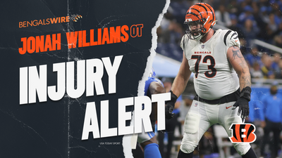 Bengals LT Jonah Williams suffers injury in playoff game vs. Ravens