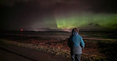 Amazing photos shows Northern Lights lighting skies over Scotland