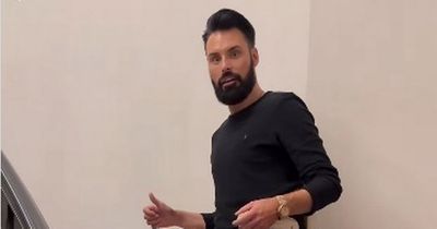 Rylan has Ruth Langsford in stitches while trialling Eamonn Holmes' new stairlift