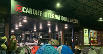 The 1975 fans camp overnight to see band perform in Cardiff