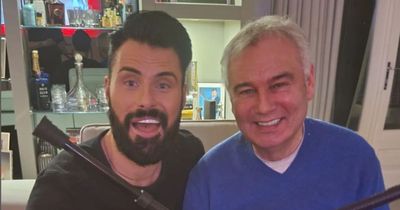 Rylan Clark says 'I'm not coming back' after he delights 'TV dad' Eamonn Holmes with visit