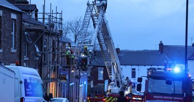 Three people taken to hospital after 'substantial' flat fire in North Shields
