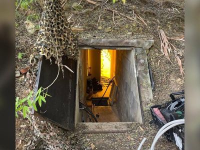 Cops find drug bunker filled with cannabis