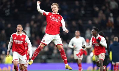 Arsenal march on as Ødegaard applies finishing touch for win at Tottenham