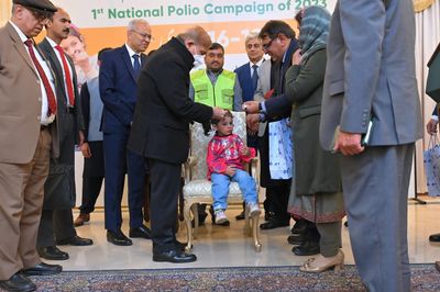 Pakistan launches year’s first nationwide anti-polio campaign