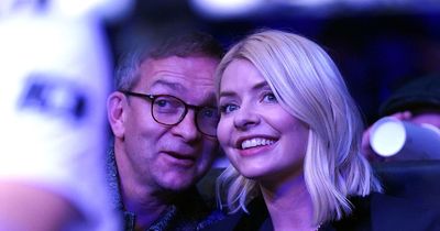 Holly Willoughby jokes about 'girl power' as she calls out Emma Bunton for fight during rare appearance with husband