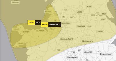 Met Office issue urgent snow and ice weather warning for parts of Greater Manchester